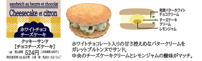 クッキーサンド・チーズケーキ